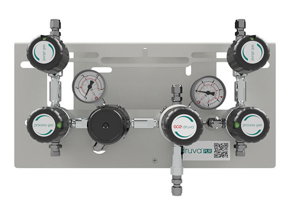 LOW FLOW RANGE - DUAL STAGE - PROCESS GAS PURGING SYSTEM page image